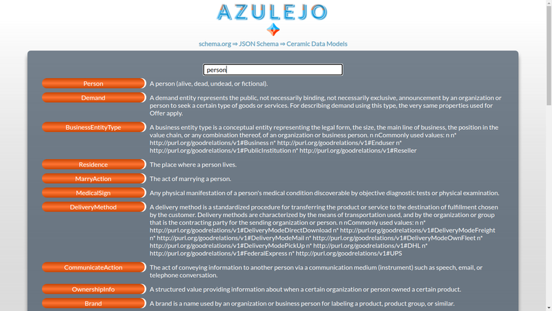 Search page